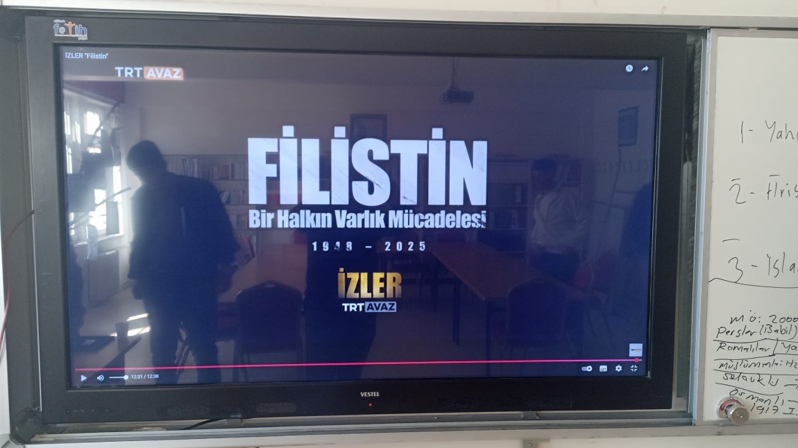 Filistin konulu Farkındalık Etkinliği